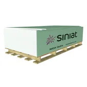 Гипсокартон влагоустойчив 12,5 мм/ 1200 мм/ 2000 мм - Thumbnail 1