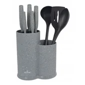 Комплект ножове и прибори за сервиране със стойка 8 части ZILNER - Thumbnail 3