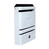 Пощенска кутия метал ножична бяла PREMIUMFIX - Thumbnail 1