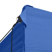 Сгъваема парти шатра 3х4 м с 3 странични стени - синя - Thumbnail 7