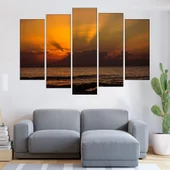 Залез над Кипърско море - картина пано за стена - Thumbnail 3