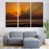 Залез над Кипърско море - картина пано за стена - Thumbnail 2