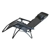 Градински сгъваем стол Zero Gravity сив MY GARDEN - Thumbnail 3