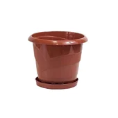 Саксия ф26 см керемида MH - Thumbnail 1