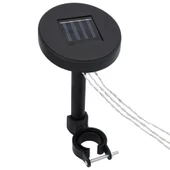 Шатра с комарник и LED стринг, 3x3x2,73 м, 180 г/м², кремава - Thumbnail 9