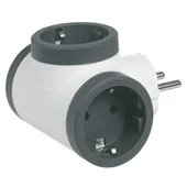 T-образен адаптер разклонител с  3 гнезда LEGRAND - Thumbnail 1