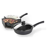 Тиган със стъклен капак 26 см - Thumbnail 3