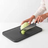 Готварски нож 20 см Tasty+ Dark Grey BRABANTIA - Thumbnail 2