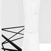 Градинска шатра със завеси, 360x312x265 см, бяла, 180 г/м² - Thumbnail 5