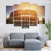 Колизеума привечер в древен Рим - картина пано за стена - Thumbnail 3