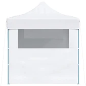 Сгъваема парти шатра 280x410x315 см с 3 странични стени - Thumbnail 5