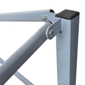 Синя сгъваема шатра 3 х 3 м - Thumbnail 4