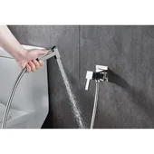 Смесител за вграждане за биде сив ICF 3313GG INTER CERAMIC - Thumbnail 2