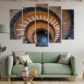 Стълбище във Ватикана - картина пано за стена - Thumbnail 3