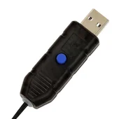 Усукана коледна елха със саксия и LED, зелена, 120 см, PVC - Thumbnail 9