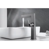 Смесител за мивка Кони Gun Gray INTER CERAMIC - Thumbnail 4