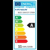 Енергоспестяваща лампа BRIGHT SPIRA- 11W- 630LM- E27- 2700K - Thumbnail 3