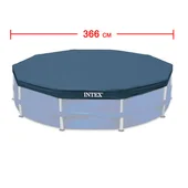 Покривало за басейн 366 см твърд борд INTEX - Thumbnail 2