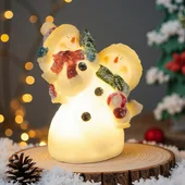 Светещи снежни човеци 16x14x10 см - Thumbnail 4