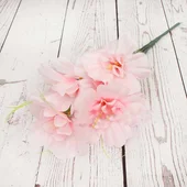 Декоративен букет Китайска роза 33 см - Thumbnail 3