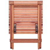 Градински детски бистро комплект, 3 части, евкалипт масив - Thumbnail 8