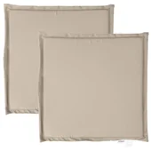 Градински подложки за седалка 2 бр таупе 45x45x2 см квадратни - Thumbnail 2