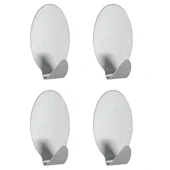 Комплект от 4 самозалепващи се куки инокс Lilliput METALTEX - Thumbnail 1