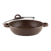 Плитка тенджера 32x7.5 см 4.3 л шоколад Mia MUHLER - Thumbnail 2