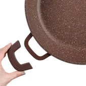 Плитка тенджера 32x7.5 см 4.3 л шоколад Mia MUHLER - Thumbnail 11