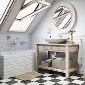 Стенен смесител за вана Algeo хром FERRO - Thumbnail 4