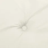 Възглавница за градинска пейка меланж кремава 150x50x7 см плат - VL4002555 - Thumbnail 6