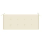 2-местна градинска пейка с възглавница, 120 cм, евкалипт масив - VL3060971 - Thumbnail 7