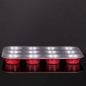 Форма за мъфини и кексчета 12 броя Red Passion ZEPHYR - Thumbnail 4