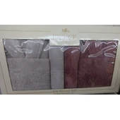 Комплект халати за баня с кърпи 6 части Feti IPEKCE - Thumbnail 8