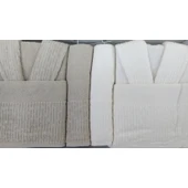 Комплект халати за баня с кърпи 6 части Feti IPEKCE - Thumbnail 9