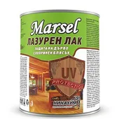 Лазурен лак за дърво ясен 650 мл MARSEL - Thumbnail 1