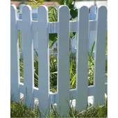 Градинска ограда 40x59 см бяла IBC2 SERINOVA - Thumbnail 2