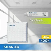 LED панел за вграждане 40 W 4000 К Atlas VIVALUX - Thumbnail 6