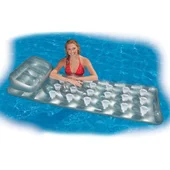 Надуваем дюшек с чашки 188х71 см сребрист INTEX - Thumbnail 3