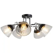 Полилей Telma 5xE27 черно+хром LIGHTEX - Thumbnail 1