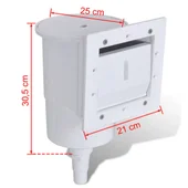 Скимер за басейн, 8 части, 21x25x30,5 см - Thumbnail 7