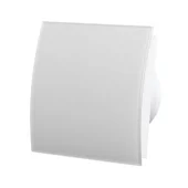 Вентилатор за баня ММ-P  ф100, с клапа 06, стъкло, овал - бял гланц - Thumbnail 1