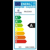 LED лампа LED48SMD 3528 3,5W E14 230V топло бял - Thumbnail 2
