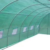 Оранжерия тунелна My garden, 6х3х2м, РЕ, с 12 прозореца и 2врати - Thumbnail 1