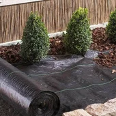 Покривало против плевели тъкан текстил 1.1х100 м черно BRADAS - Thumbnail 3