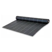 Покривало против плевели тъкан текстил 1.1х100 м черно BRADAS - Thumbnail 1