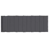 Шалте за шезлонг - антрацит - 180x60x4 см - Оксфорд плат - VL361852 - Thumbnail 5