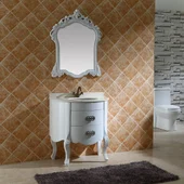 Шкаф за баня с мивка елизабет 80.5х54.5х85 1153-9 - Thumbnail 1