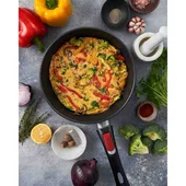 Традиционен тиган с подвижна дръжка ø24 см НЕВА МЕТАЛЛ ПОСУДА - Thumbnail 6