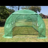 Тунелна оранжерия с армирано покривало 4.5x3x2 м (13.5 м2) - Thumbnail 3